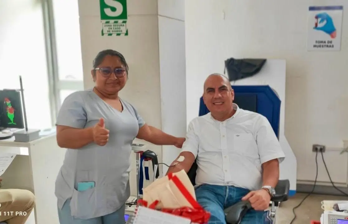 Atención al donante del Banco de Sangre HRL